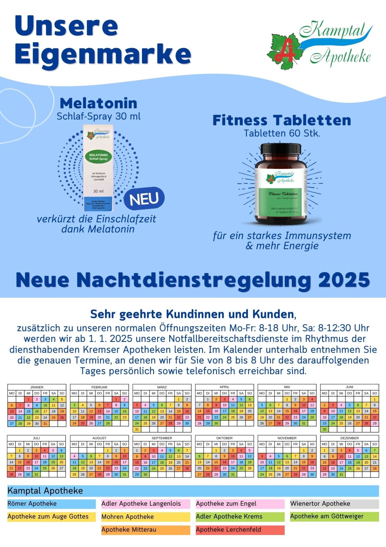 eine übersicht der monatsaktionen jänner 2025 seite 1