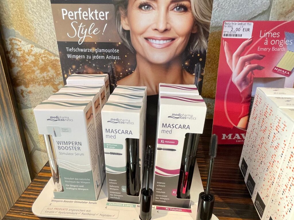 medpharma cosmetics mascara und wimpern booster